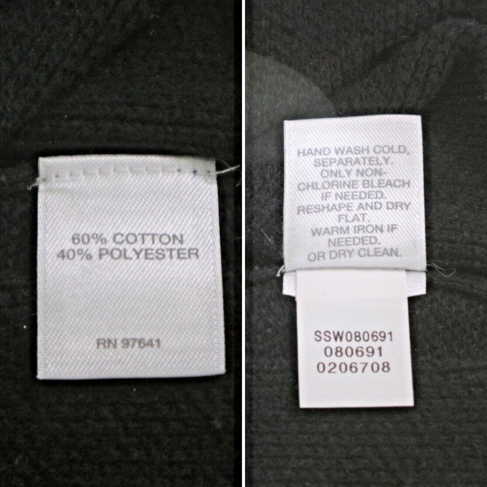 J Jill Size S Tie Front Cotton Blend Sweater Textured Fine Knit Black - Picture 9 of 9